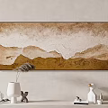 Decorative Painting Hanging Painting SU Model 3d model