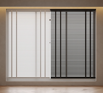 Modern Venetian Blinds Curtain Shangri-La Curtain Honeycomb Curtain Vertical Curtain Roman Curtain Cloth Curtain 3d model