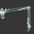 Professional Microphone Boom Arm For Music Instrument Studio Recording Setup 3d model