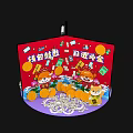 Other Designed Popcorn Buckets With Cartoon Patterns Text And Various Colors