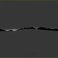 Natural Scenic Landscape Pattern on Stone Surface With Deep Blue Gray White and Gold Textures