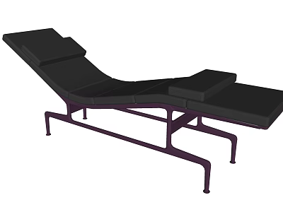Modern recliner advanced seat 3d model Modern recliner advanced seat 3d model