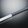 Sleek Daily Life Essential Writing Tool With White Grip And Dark Barrel