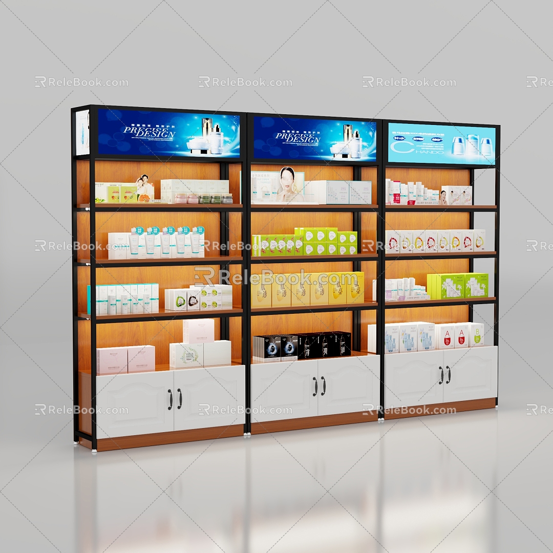 Shelves Supermarket Shelves Stationery Store Shelves Maternal and Baby Store Shelves Cosmetics Shelves Food Store Shelves model