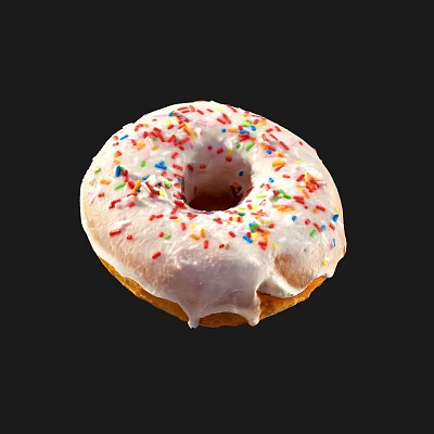 Modern Donuts 3d model