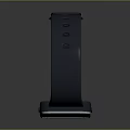 Smart Wristband Blue Strap Digital Display Fitness Tracker with Step Counter and Heart Rate Monitor
