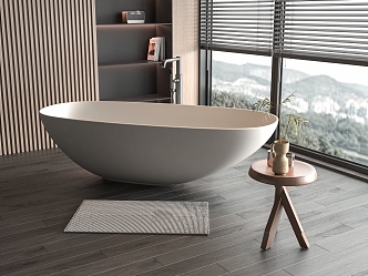 Bathtub Tub Integrated Bathtub Independent Bathtub 3d model