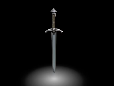 Sword Sword Weapon Dagger 3d model