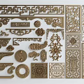 new chinese style carved 3d model