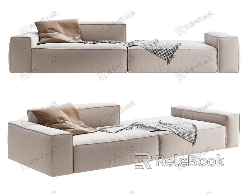 Modern Poliform double sofa model