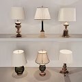 Light Luxury Table Lamp 3d model