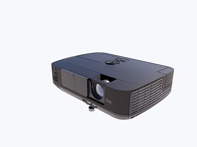 Projection Monitoring Black Surveillance Projector For High Definition Security Systems 3d model