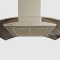 Modern Sleek Kitchen Cookware With Stainless Steel Hoods And Black Dark Gray Cabinets