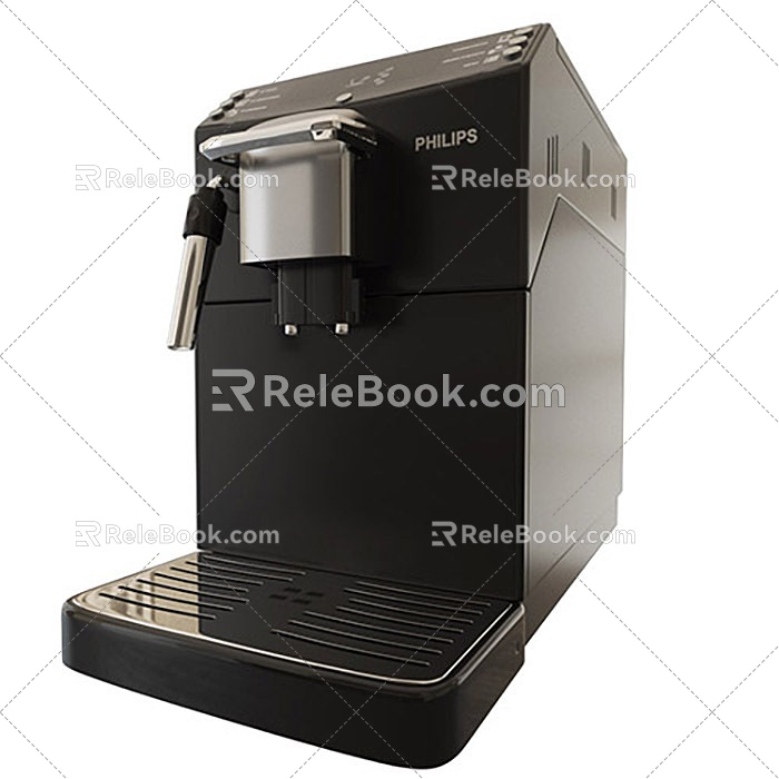 Modern coffee machine 3d model