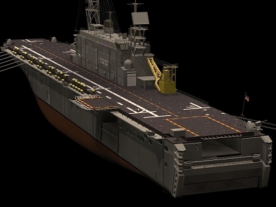 aircraft carrier model