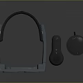 Advanced Interactive VR Headset System With Wireless Controllers And Base Station