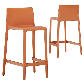 PEDRALI bar stool VOLT 677 3d model