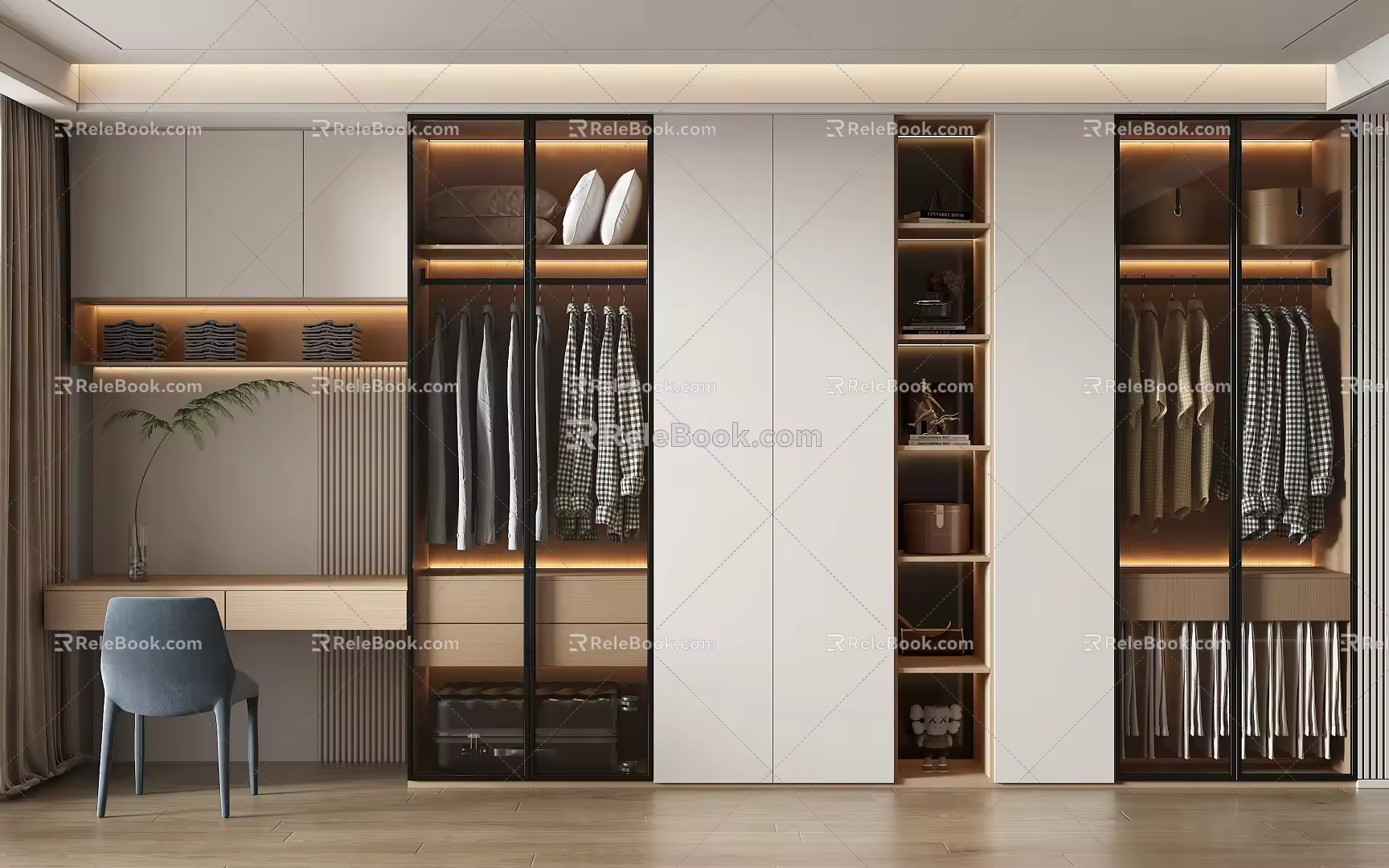 Home cloakroom SU model 3d model
