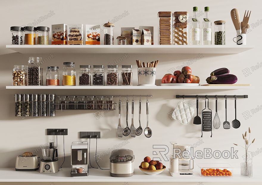 Modern Kitchen Supplies model