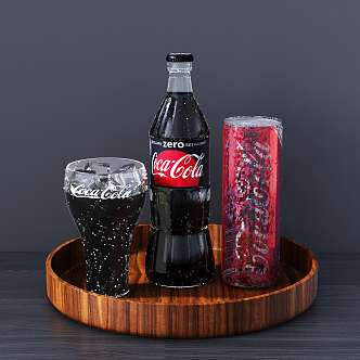 Modern Coca-Cola Drink Coke 3d model