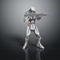 Modern Robot Mech Warrior Mech Soldier Machine Battlearm Mechanical Battlearm 3d model