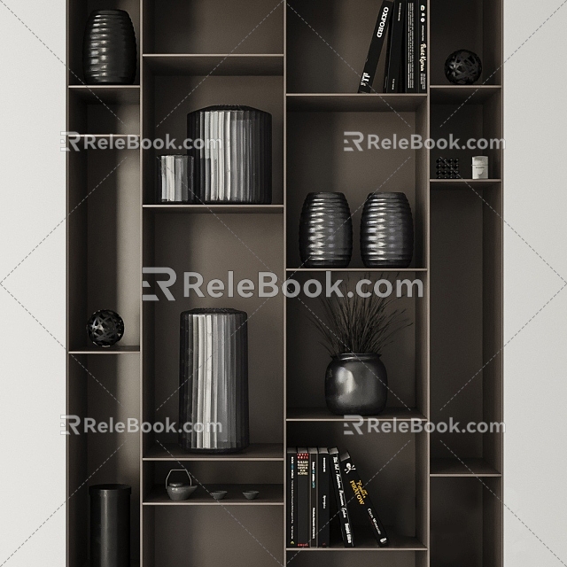 Decorative cabinet cabinet 3d model