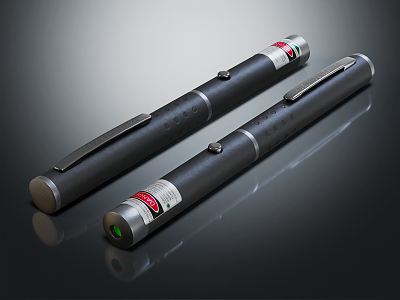 Modern laser pointer laser baton 3d model