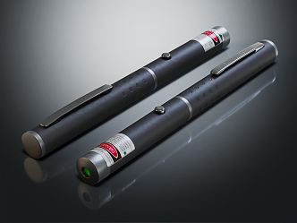 Modern laser pointer laser baton 3d model