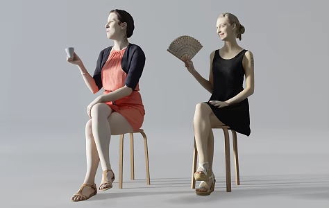 Double 3d model