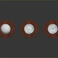 Three Wooden Hourglasses With Sand On Black Surface And Clear Reflections