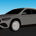 Black Mercedes Benz SUV With Modern Sporty Design And Sleek Exterior Look