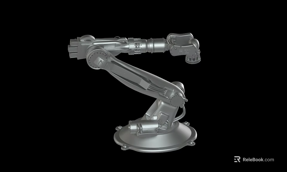 Intelligent Robotic Arm With Advanced Mechanical Design For Industrial Automation Precision 3d model 