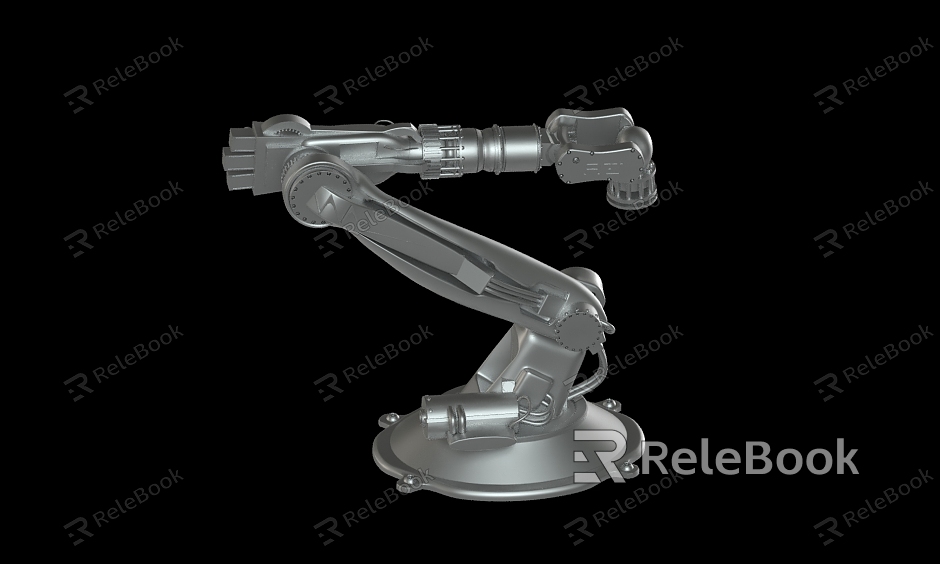 modern mechanical arm machine parts model