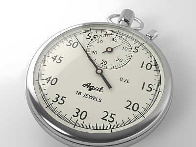 Watch Pocket Watch 3d model