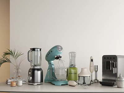 Kitchen Appliances 3d model