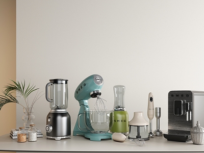 Kitchen Appliances 3d model