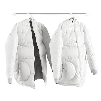 Modern Down Jacket Clothes Down Jacket 3d model