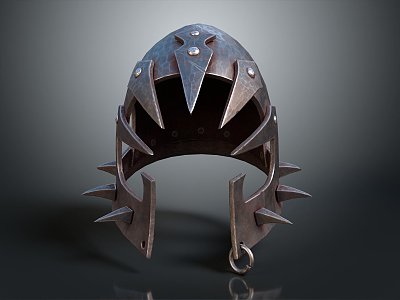 War Helmet Iron Helmet Iron Helmet Warrior Helmet Samurai Helmet Metal Helmet Knight Helmet Iron Armor Helmet model