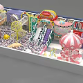 Colorful Indoor Playground Commercial Equipment With Ball Pit Carousel Slide Piano Steps For Kids Entertainment