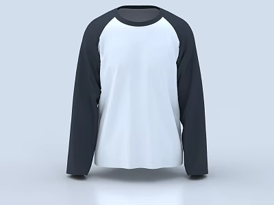 Shirt Clothes Autumn Clothes Underwear Long Sleeve Clothes Shirt 3d model