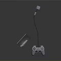 Sony PlayStation Official Wired Gaming Controller With Packaging Box For Game Console