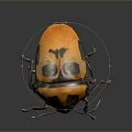 Beetle Scarab Insect Animal Game Animal Cartoon Animal 3d model