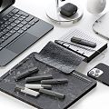 Modern Office Supplies Decorations Computer Laptop Tablet Apple Laptop Office Ornaments 3d model