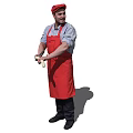 modern man 3d model