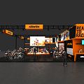 Industrial LOFT Exhibition Beijing Moto Exhibition 3d model