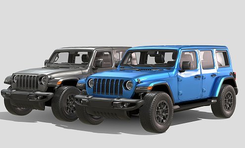 The Jeep 3d model