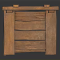 Four Wooden Storage Boxes In Various Shapes With Open And Closed States On Dark Background