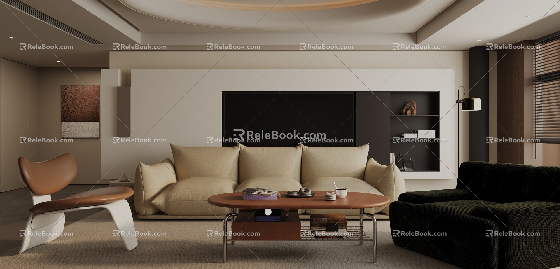 Living room 3d model