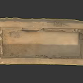 Traditional Artistic Hand Carved Stone Sculpture Carving Rectangular Trough With Textured Surface Design