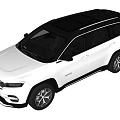 Silver Modern SUV Car With Sleek Exterior Design And Alloy Wheels